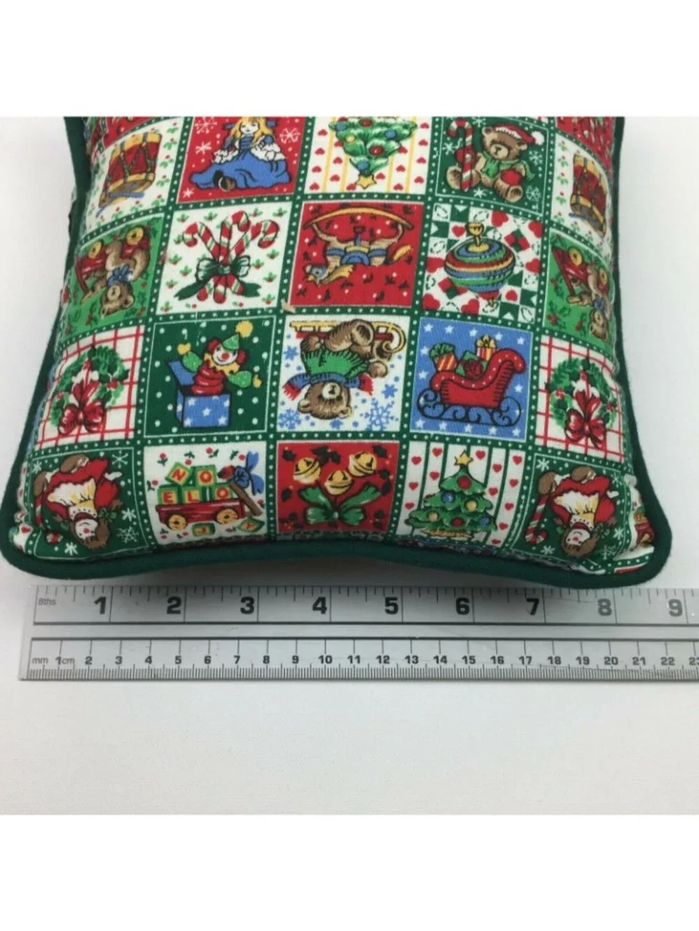 Vintage Riverdale Christmas Set of Mini Throw Decorative Holiday Pillows